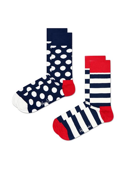 Se Happy Socks Sokker '2-Pack Big Dot Socks'  mørkeblå ved About You