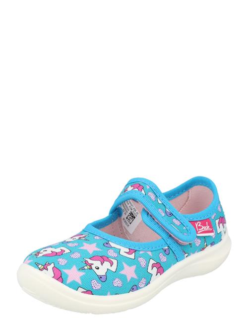 BECK Ballerinasko 'Unicorn'  turkis / lyserød / mørk pink / hvid