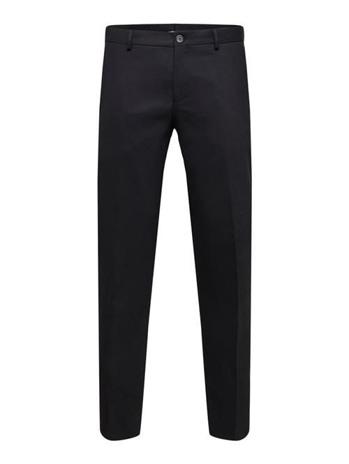 SELECTED Bukser med fals 'SLHNeli'  sort