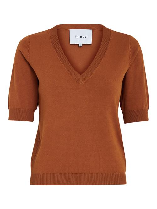 minus Pullover 'Milla'  brun