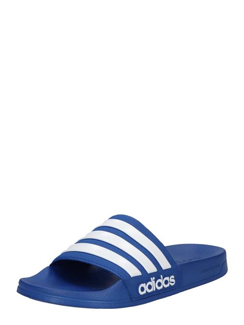 ADIDAS ORIGINALS Slipper 'Adilette'  blå / hvid