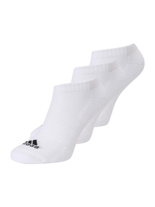ADIDAS PERFORMANCE Sportssokker 'Cushioned Low-Cut 3 Pairs'  sort / hvid