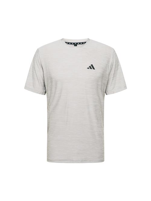 ADIDAS PERFORMANCE Funktionsskjorte 'Train Essentials'  grå-meleret / sort