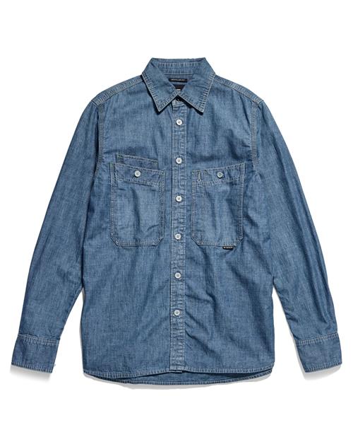 G-STAR Skjorte 'Nimes'  blue denim