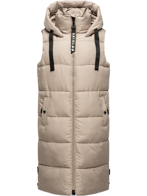 NAVAHOO Vest  beige / sort