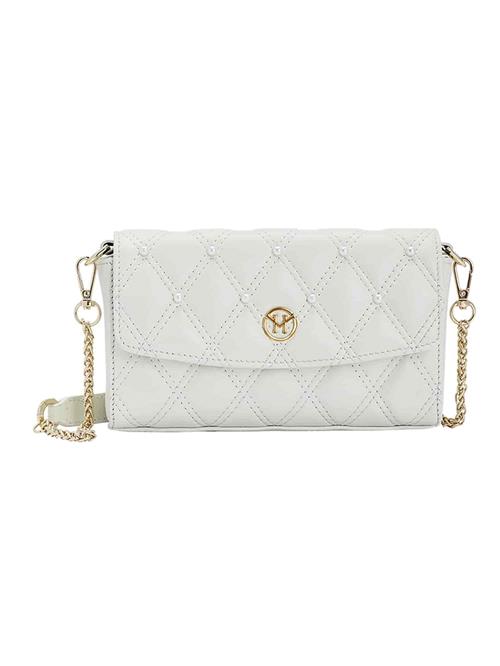 Victoria Hyde Skuldertaske 'Pearl Bag'  guld / hvid
