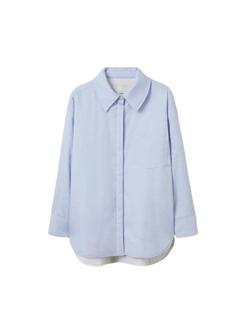 MANGO Overgangsjakke 'Libelula'  lyseblå