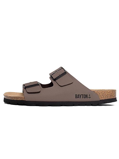 Bayton Pantoletter 'Atlas'  mokka / sort