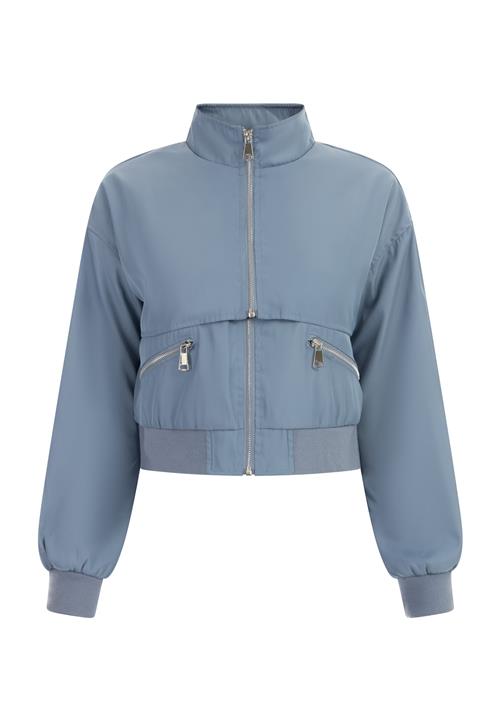 faina Overgangsjakke  røgblå