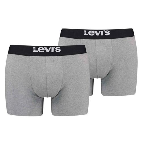 LEVI'S ® Boksershorts  grå / sort / hvid
