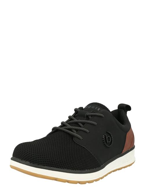 bugatti Sneaker low 'Artic'  rustbrun / sort