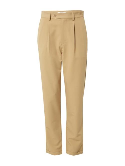 TRAPP Bukser med lægfolder 'Emil'  cognac