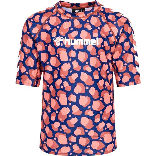 Hummel UV-beskyttelse 'Lucia'  ultramarinblå / laks / gammelrosa / hvid