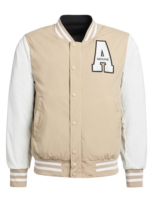 khujo Overgangsjakke 'Velo'  beige / sort / hvid