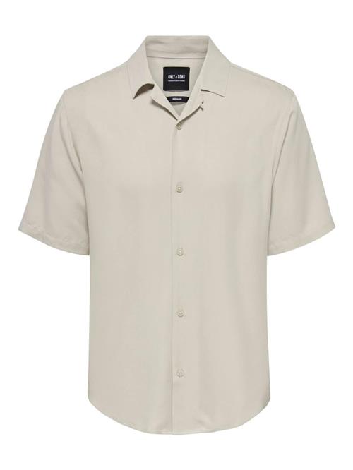 Only & Sons Skjorte 'ONSDash'  greige