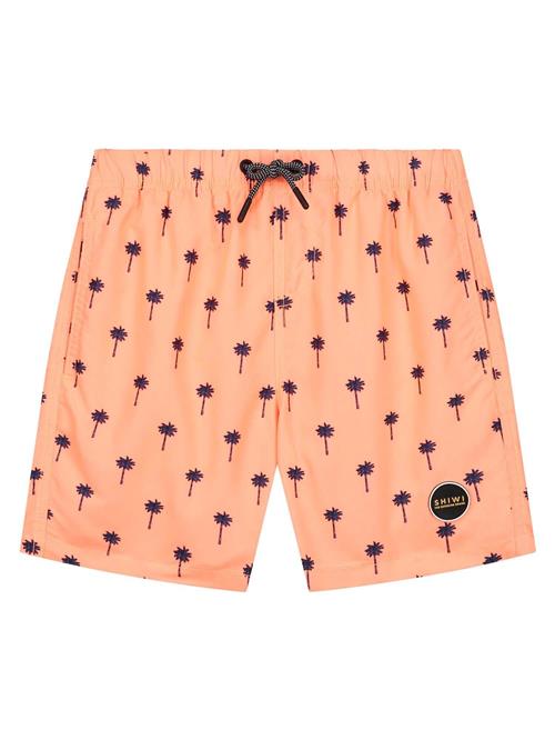 Shiwi Badeshorts 'Scratched'  navy / abrikos