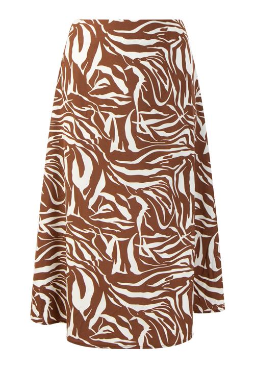 faina Nederdel  brun / hvid