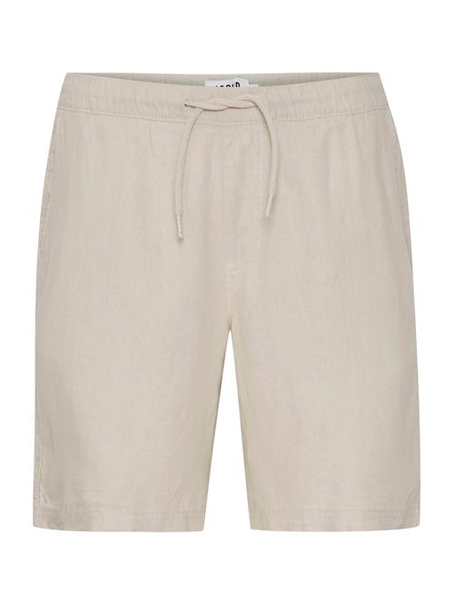 !Solid Lærredsbukser 'Aurelius'  mørkebeige