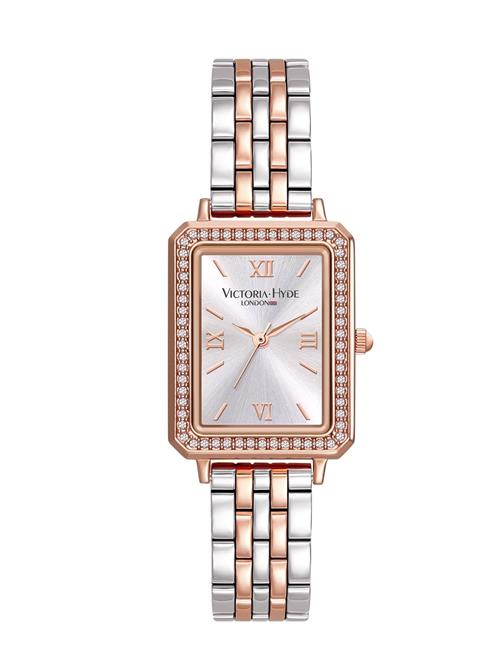 Victoria Hyde Analogt ur 'Westminister'  rosa guld / sølv