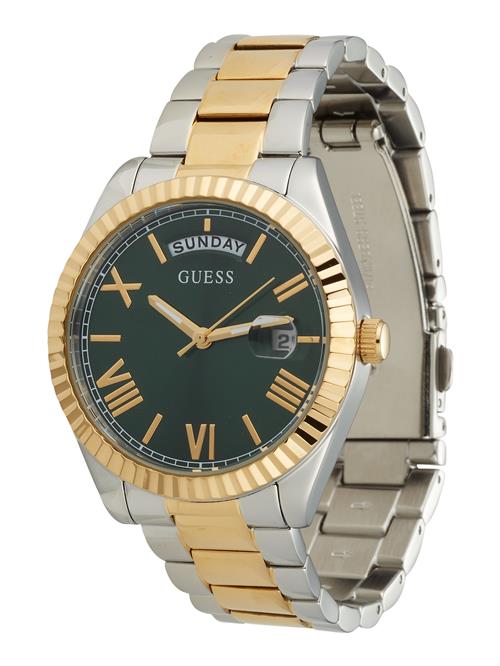 Se GUESS Analogt ur 'Luna'  guld / sølv ved About You