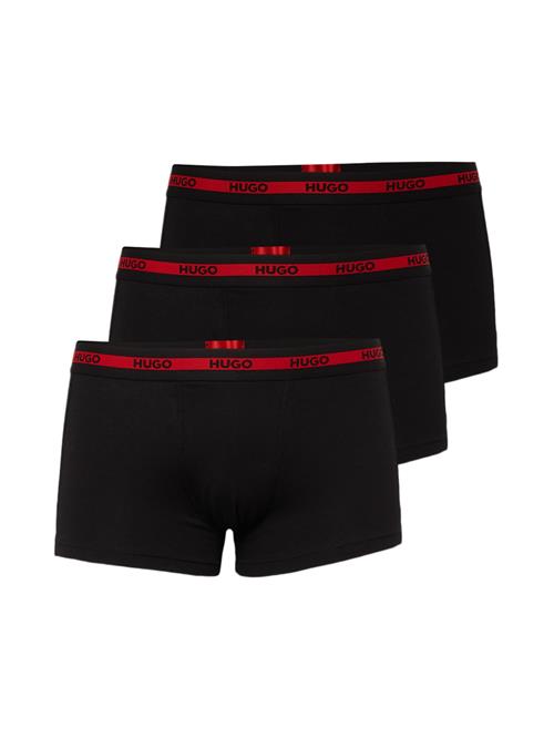 HUGO Boksershorts  rød / sort