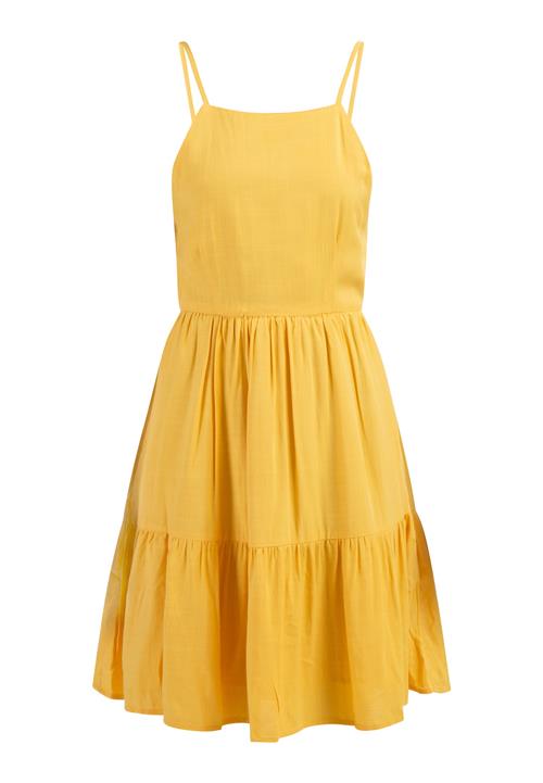 IZIA Sommerkjole  mørkegul