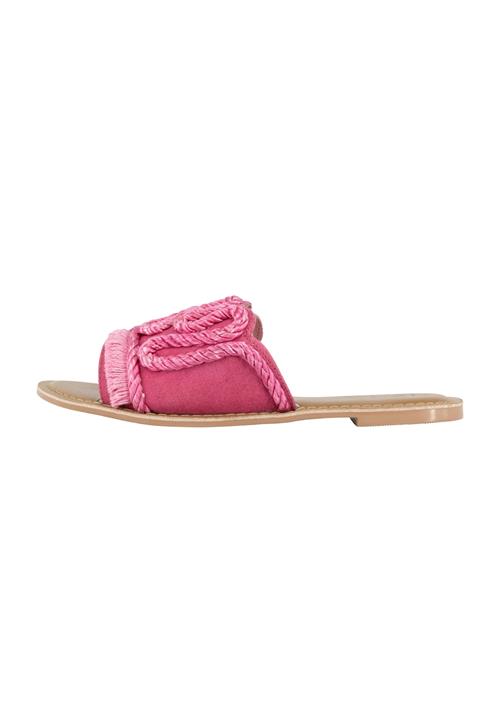 IZIA Pantoletter  brun / pink