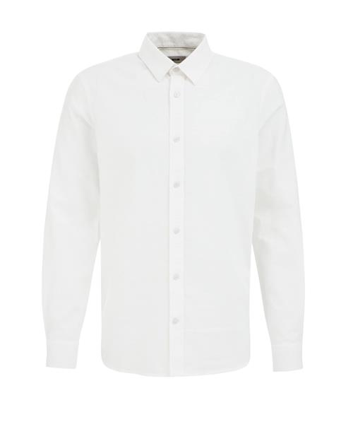 WE Fashion Skjorte  naturhvid