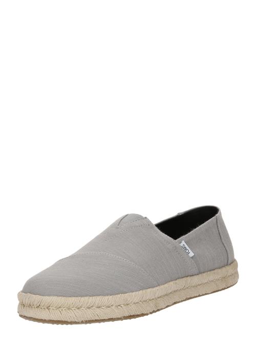 Se TOMS Espadrillaer 'Alp Rope 2.0'  lysegrå hos About You