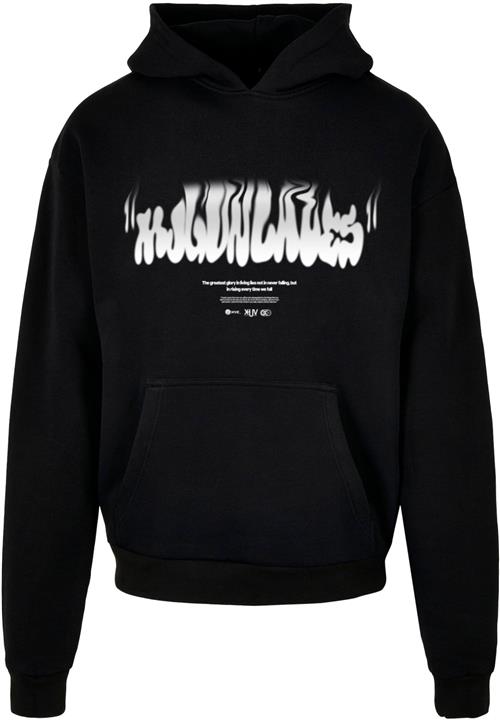 MJ Gonzales Sweatshirt 'Rising'  sort / hvid