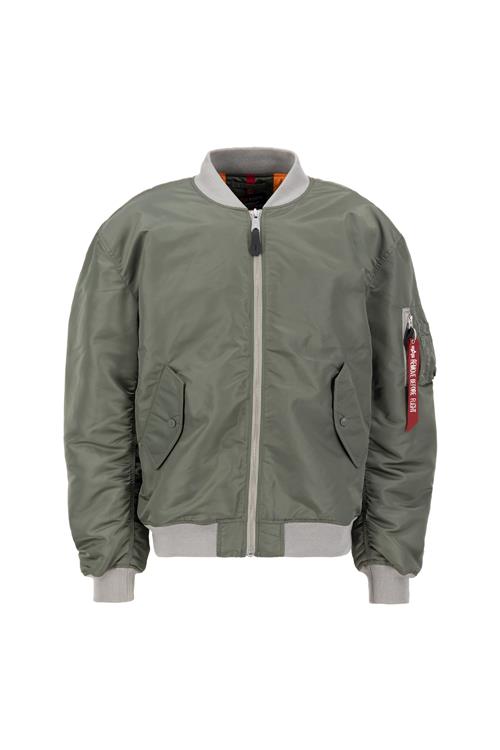 ALPHA INDUSTRIES Overgangsjakke  grøn