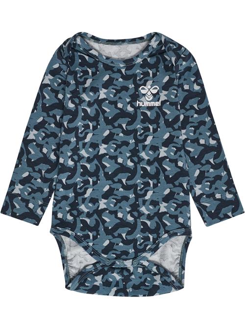 Hummel Sparkedragt/Body  dueblå / grafit / hvid