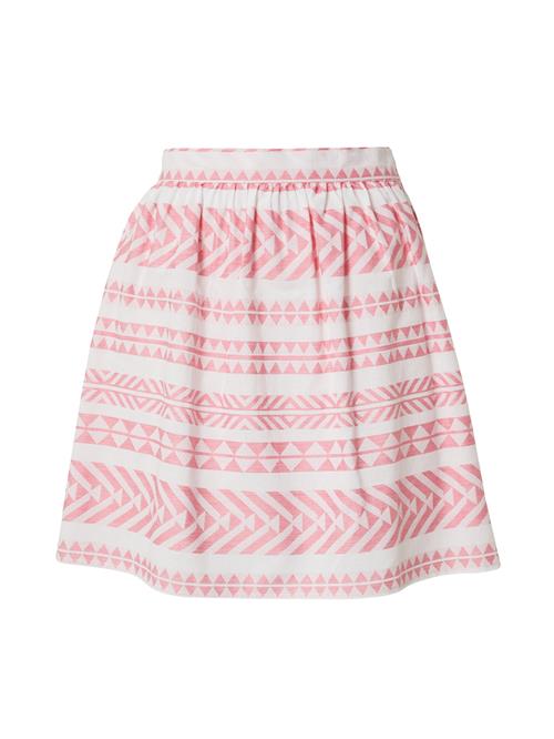ABOUT YOU Nederdel 'Tamara'  lys pink / hvid