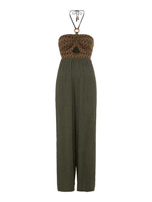 Bruno Banani Jumpsuit  khaki / orange