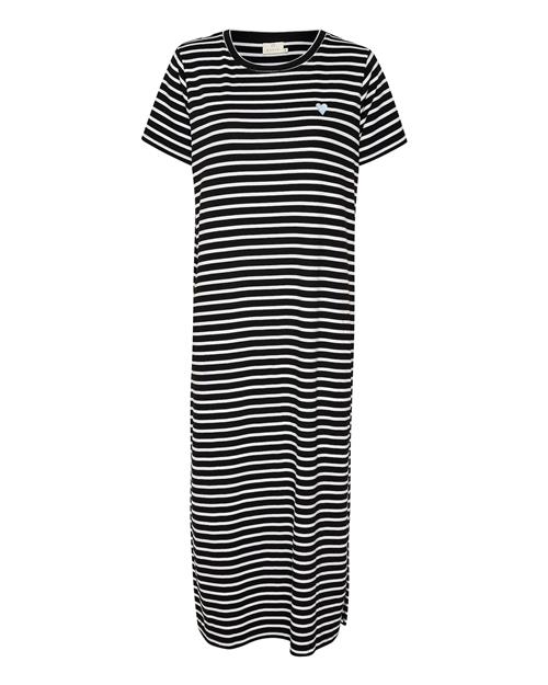Se Kaffe Kjole 'Sandie'  sort / hvid ved About You