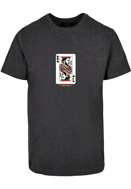 Cayler & Sons Bluser & t-shirts 'Compton'  grå-meleret / rød / hvid