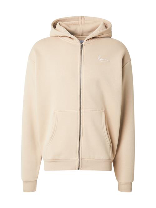 Karl Kani Sweatjakke  beige / hvid