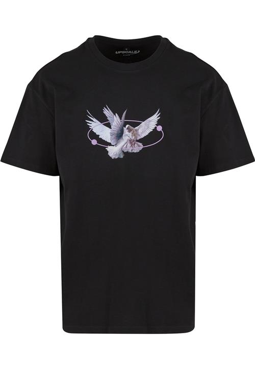 Mister Tee Bluser & t-shirts 'Vive la Liberte'  lilla / lilla / sort