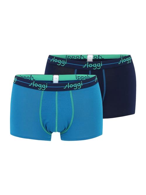 SLOGGI Boksershorts 'men Start'  blå / navy / grøn