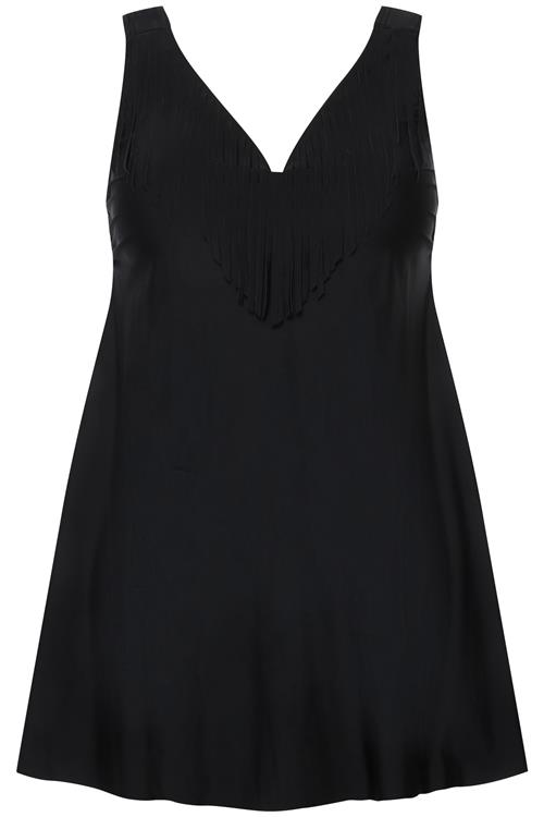 Ulla Popken Badekjole  sort