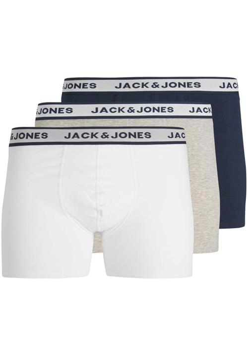 JACK & JONES Boksershorts  navy / lysegrå / sort / hvid