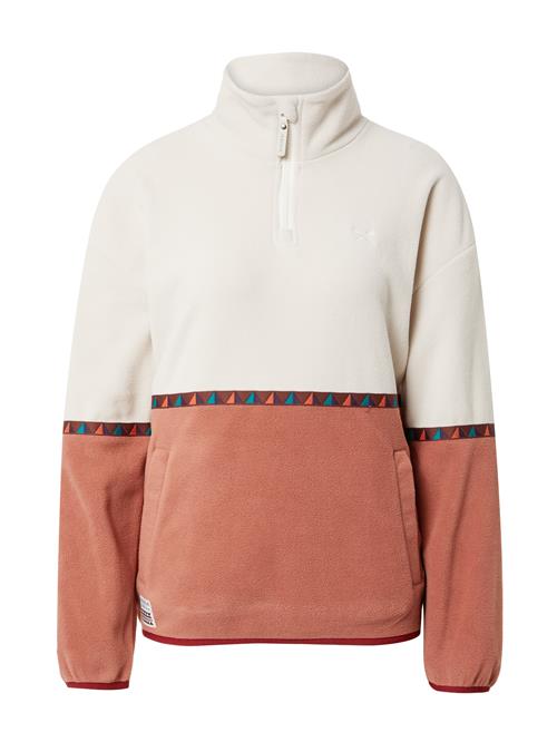 Iriedaily Pullover 'Holina'  brun / petroleum / melon / uldhvid