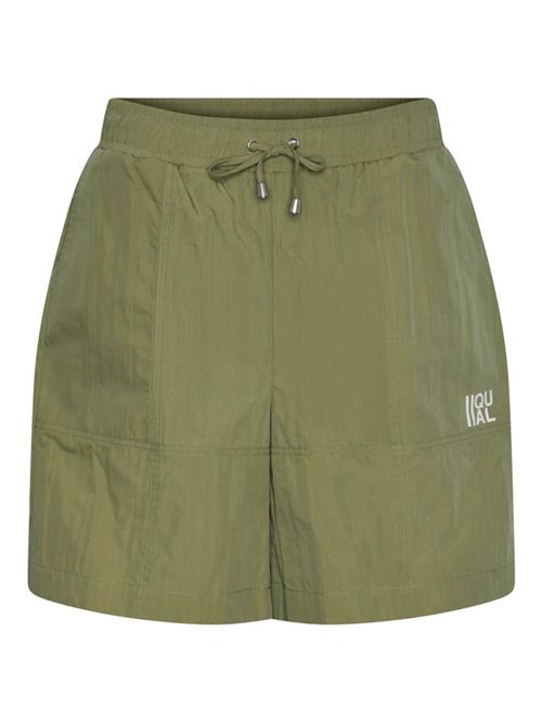 IIQUAL Bukser 'JUNA'  khaki / offwhite