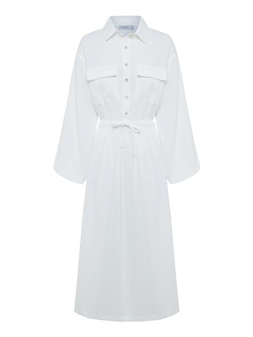 St MRLO Kjole 'REISE MIDI DRESS'  hvid