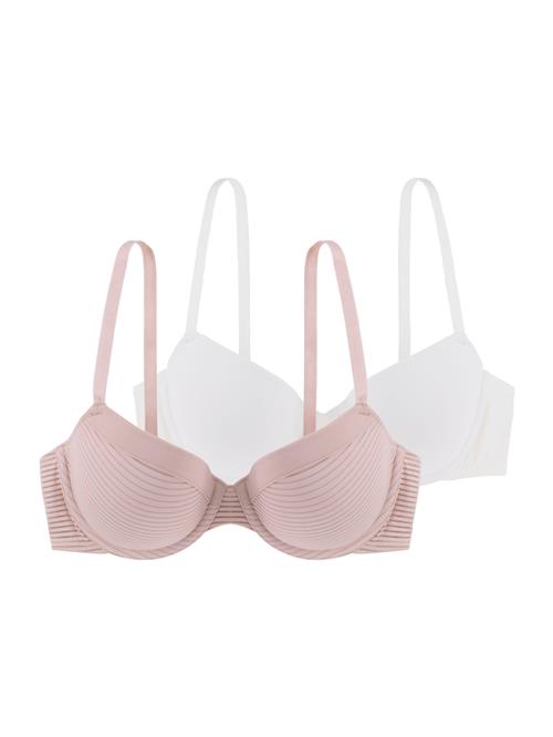 Dorina BH 'LOUISE'  pastelpink / hvid