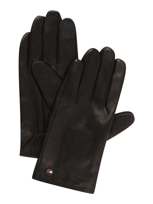 TOMMY HILFIGER Fingerhandsker  mørkebrun