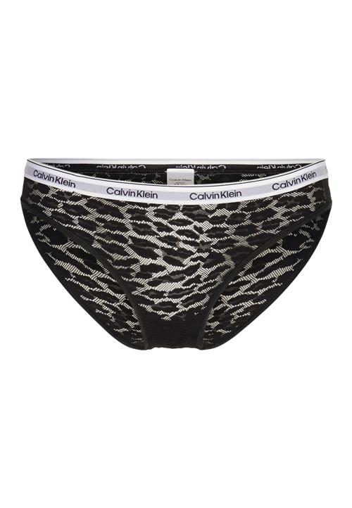 Calvin Klein Underwear Slip  sort / hvid