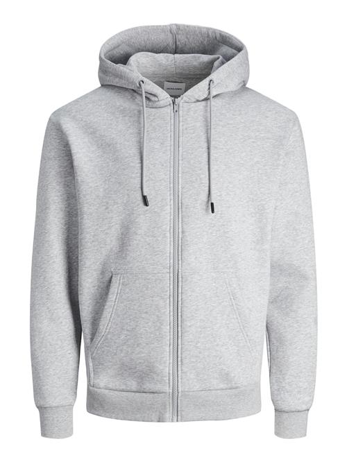 JACK & JONES Sweatjakke 'Bradley'  grå-meleret