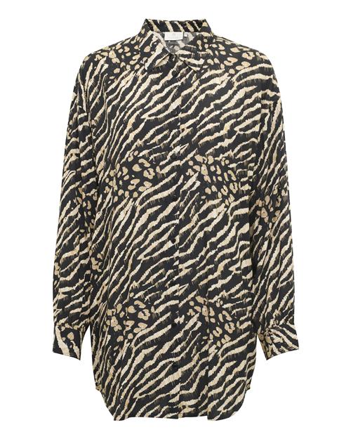 Kaffe Bluse 'KADitte'  beige / sort