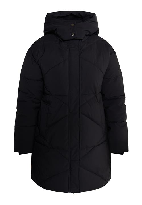 usha WHITE LABEL Vinterfrakke  sort